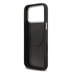 Guess PU Leather Triangle Logo MagSafe Case for Apple iPhone 17 Pro