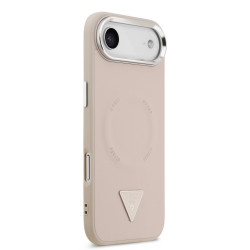 Guess PU Leather Triangle Logo MagSafe Case for Apple iPhone 17 Air
