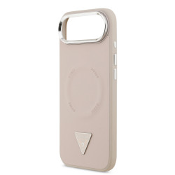 Guess PU Leather Triangle Logo MagSafe Case for Apple iPhone 17 Air