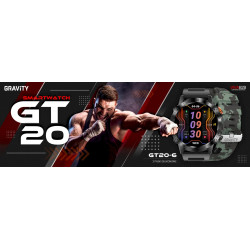 Smartwatch Gravity GT20-6 / black