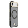 Lacoste PC/TPU Frosted Finish Gold Logo MagSafe Case for Apple iPhone 17 Air