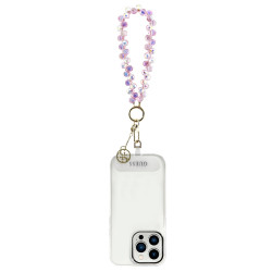 Guess Universal Wrist Strap Crystals 4G Charm