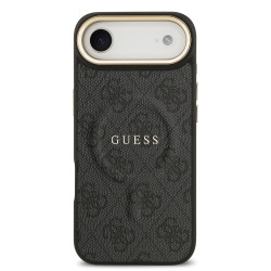 Guess PU Leather 4G Gold Frame MagSafe Case for Apple iPhone 17 Air