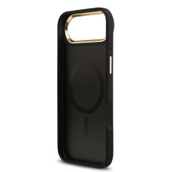 Guess PU Leather 4G Gold Frame MagSafe Case for Apple iPhone 17 Air