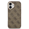 Guess PU Leather 4G Gold Frame MagSafe Case for Apple iPhone 17