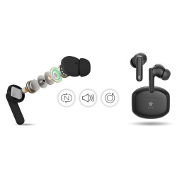 GIEWONT RealSound PRO ANC ENC GWS800-1 Wireless Headphones / black