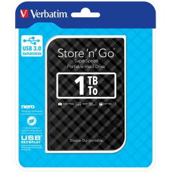 Verbatim 1TB 2.5" External hard drive 3.0 USB