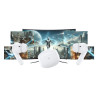 GIEWONT RealSound PRO ANC ENC GWS800-2 Wireless Headphones / white