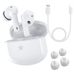GIEWONT RealSound PRO ANC ENC GWS800-2 Wireless Headphones / white