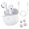 GIEWONT RealSound PRO ANC ENC GWS800-2 Wireless Headphones / white