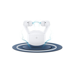 GIEWONT RealSound PRO ANC ENC GWS800-2 Wireless Headphones / white