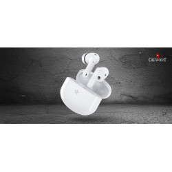 GIEWONT RealSound PRO ANC ENC GWS800-2 Wireless Headphones / white