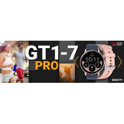 Gravity GT1-7 PRO Smartwatch / blue