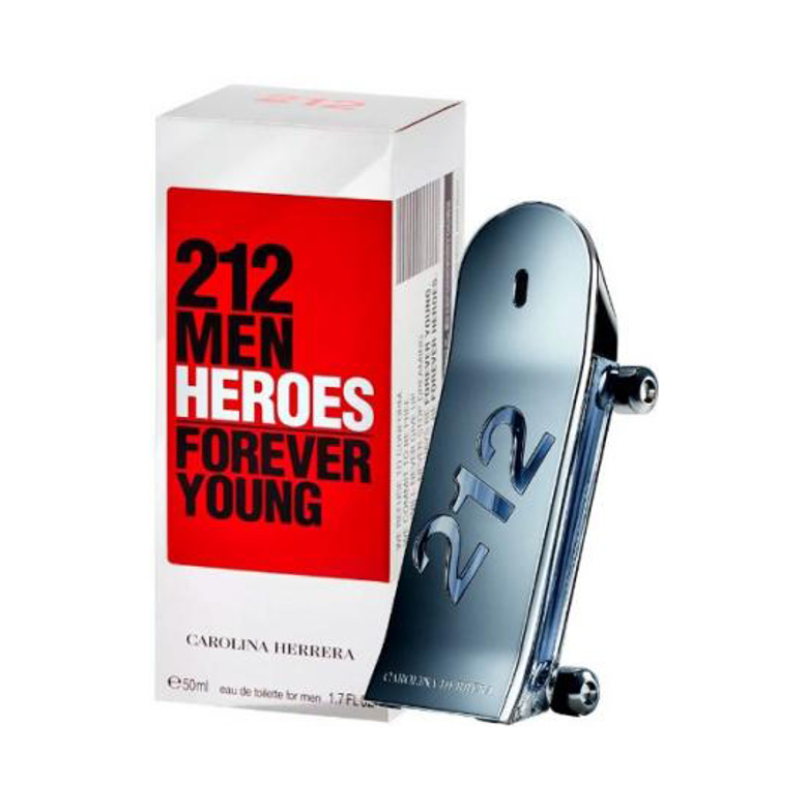 Carolina Herrera 212 Men Heroes Forever Young Perfume EDT 50ml