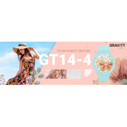 Gravity GT14-4 Ladies Smartwatch / black