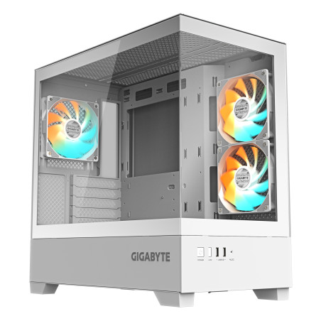 GIGABYTE C201 PANORAMIC ICE „Midi Tower“ Balta