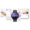 Smartwatch Gravity GT21-1 Silicone Strap / black