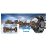 Smartwatch Gravity GT21-1 Silicone Strap / black