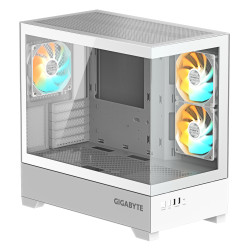 GIGABYTE C201 PANORAMIC ICE Midi Tower White