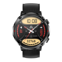 Smartwatch Gravity GT21-3 + Silicone Strap / black