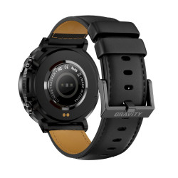 Smartwatch Gravity GT21-3 + Silicone Strap / black
