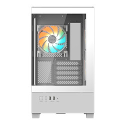 GIGABYTE C201 PANORAMIC ICE „Midi Tower“ Balta