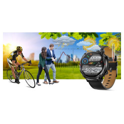 Smartwatch Gravity GT21-3 + Silicone Strap / black