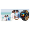 Smartwatch Gravity GT21-3 + Silicone Strap / black