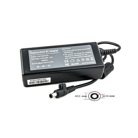 Laptop Charger SA60D5530 for Samsung 16V / 3.75A / 60W