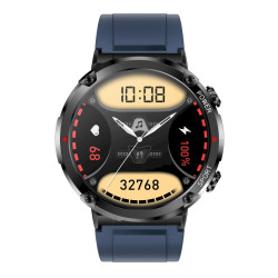 Smartwatch Gravity GT21-5 with Silicone Strap / Navy Blue