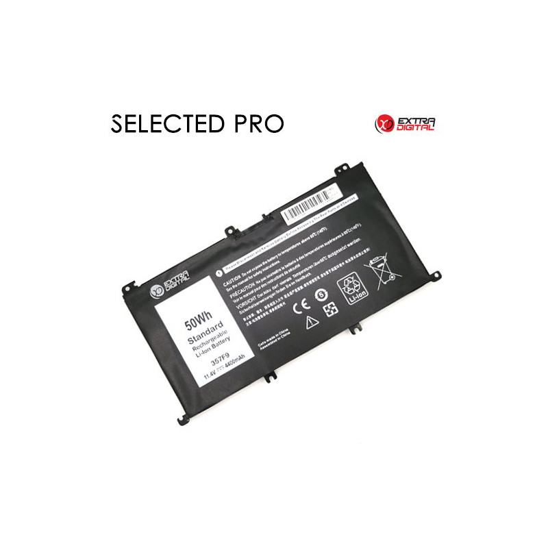 ExtraDigital 357F9 Battery for Dell Laptop 7200mAh