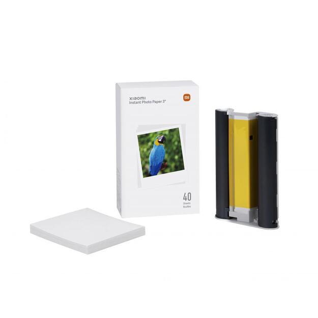 Xiaomi fotopopierius 86×102 mm, 40 lapų