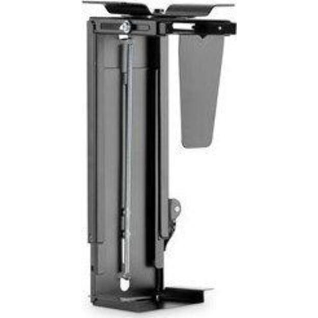Digitus kompiuterio montavimo rinkinys „Easy-Locking“, 10 kg, aukštis 30–51 cm, plotis 8,8–20,3 cm, plienas, juodas