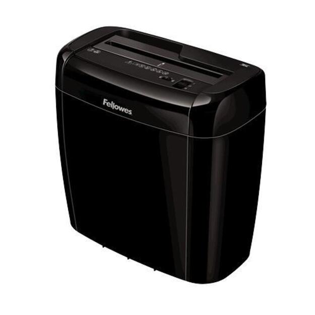 Fellowes Powershred 36C dokumentų smulkintuvas, kryžminis pjovimas (P-4/T-4), 12 l, juodas