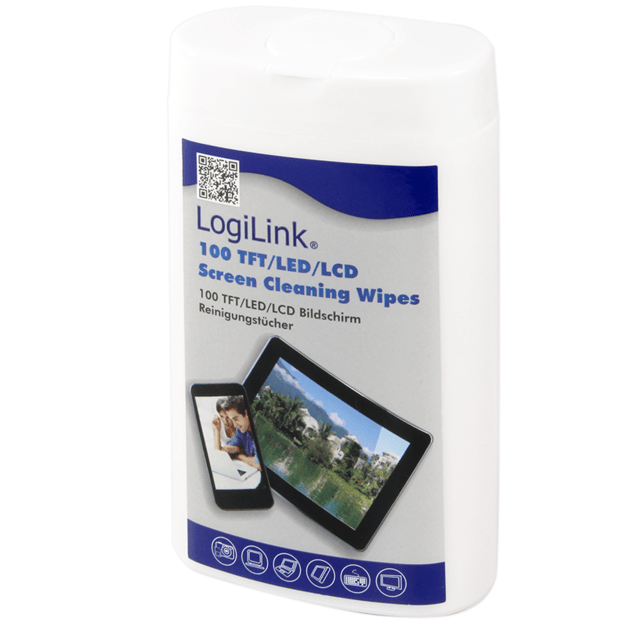 Logilink valymo servetėlės, 100 vnt.
