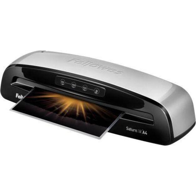 Fellowes Saturn 3i A3 laminatorius, 30 cm/min, 32 cm, juodas/sidabrinis