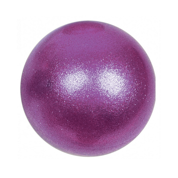 Meninės gimnastikos kamuolys Amaya Glitter (15-16cm)