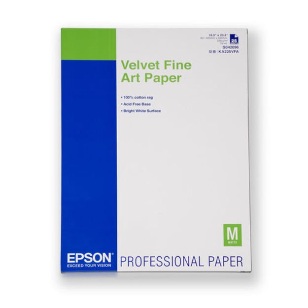 Epson Fine Art dailės popierius A2, 25 lapai