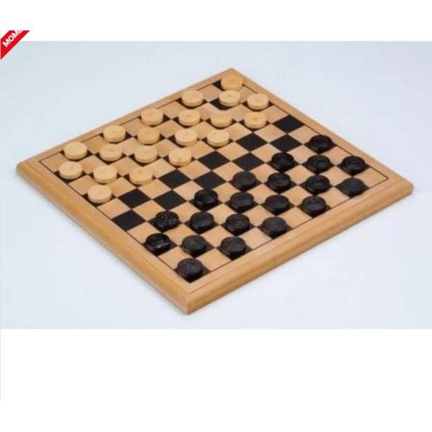 Šaškės Wooden Checker (šimtalangės)