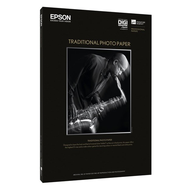 Epson Traditional fotopopierius A2, 330 g/m², 25 lapai